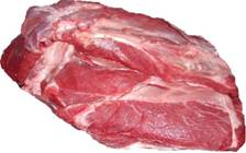 fesone di spalla: consigliato per fettine, arrosti, bollito, stufato